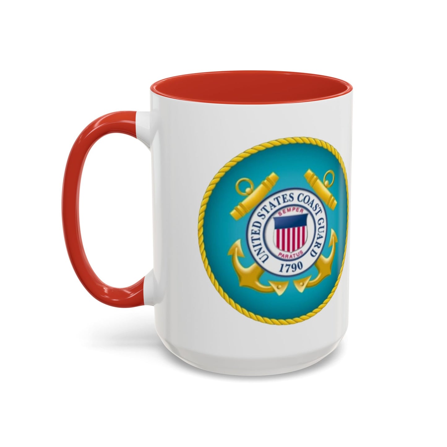 US Coast Guard 2-Tone Coffee Mug