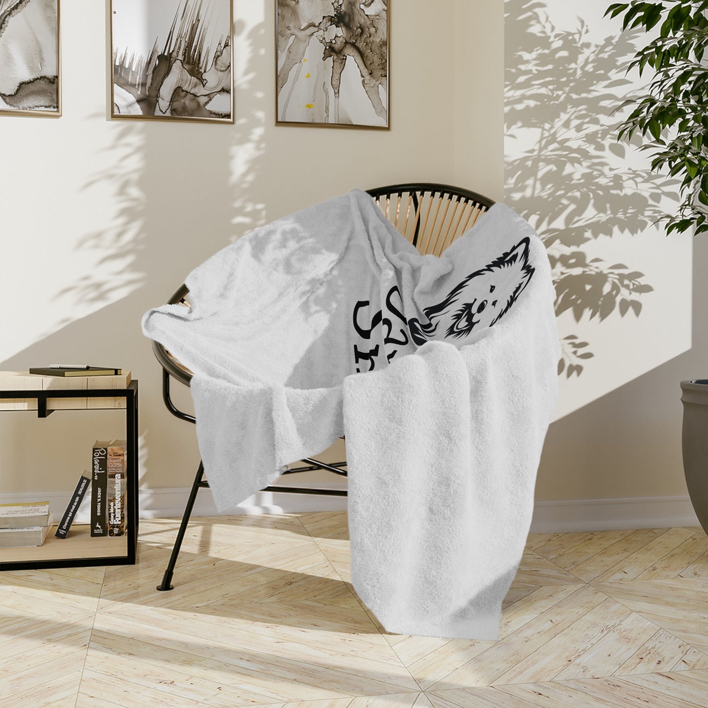 Sammy Smile Velveteen Microfiber Blanket