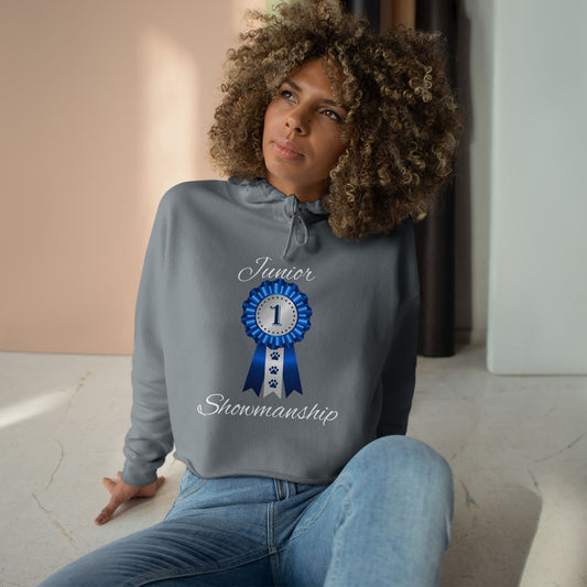 Junior Showmanship Women's Crop Hoodie