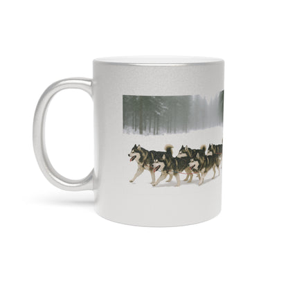 Mush On Metallic Coffee Mug