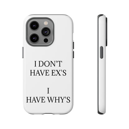 X's And Y's iPhone Case