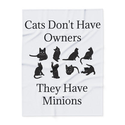 Cat Minions Arctic Fleece Blanket
