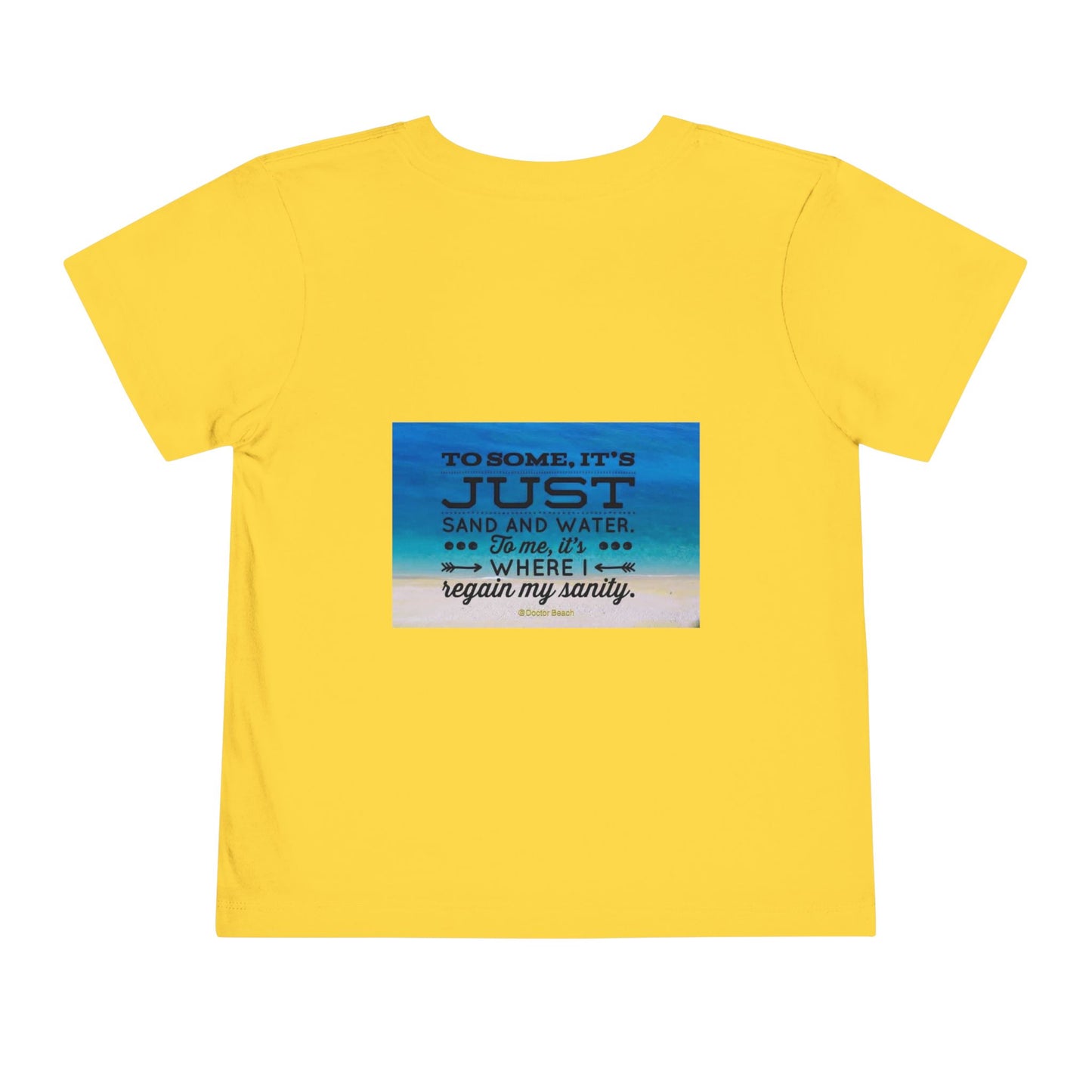 Dr. Beach Toddler Unisex Short Sleeve Crewneck Tee