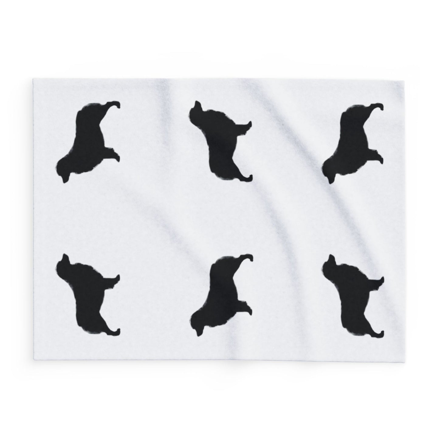 Aussie  Silhouette Arctic Fleece Blanket