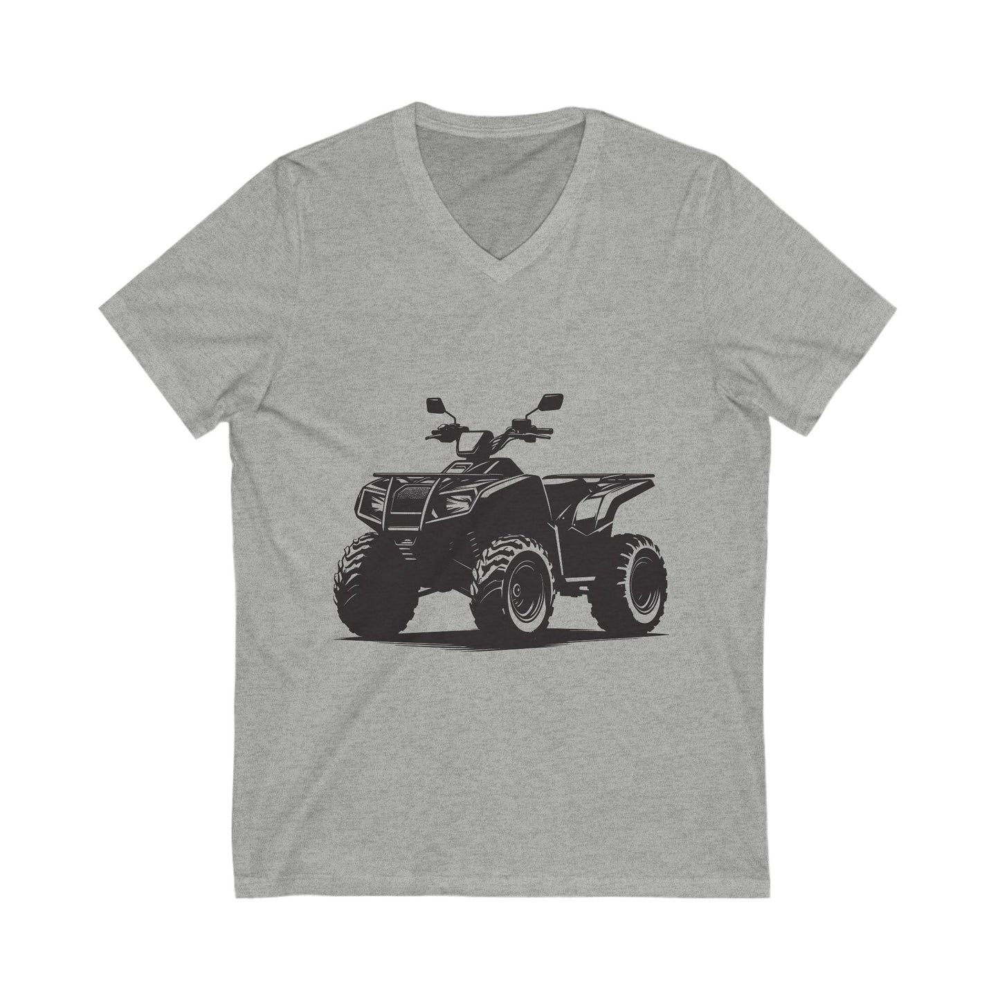 Off The Beaten Path Quad Unisex Short Sleeve V-Neck Tee
