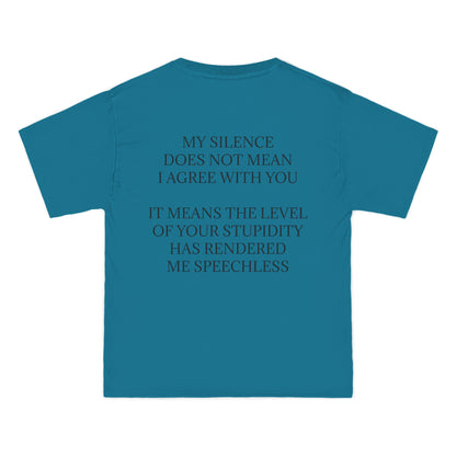 Speechless Men's Short-Sleeve Crewneck Tee