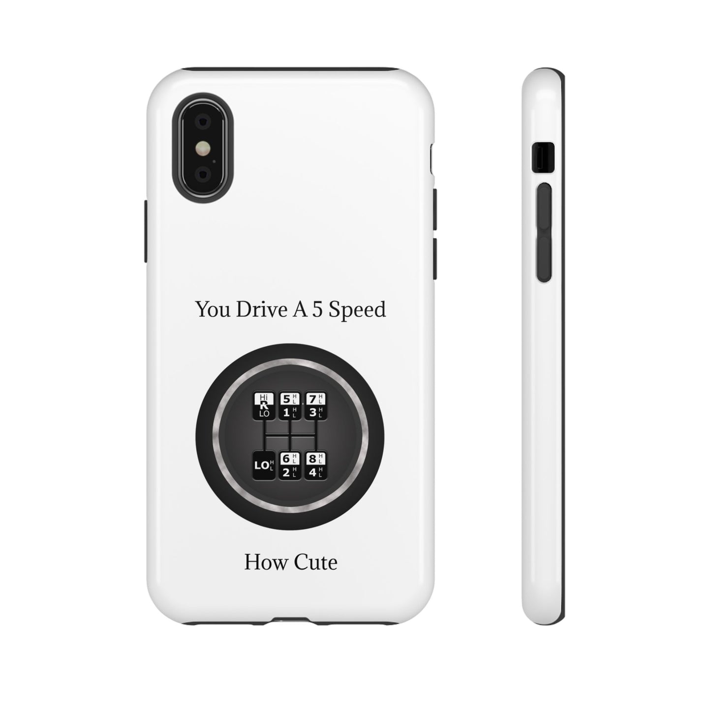 5 Speed How Cute iPhone Case