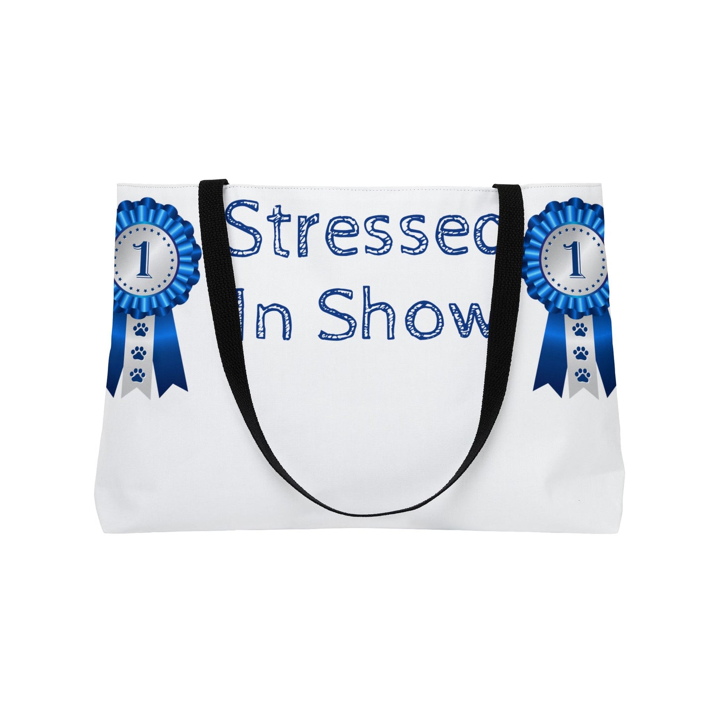 Stressed In Show Weekender Tote Bag
