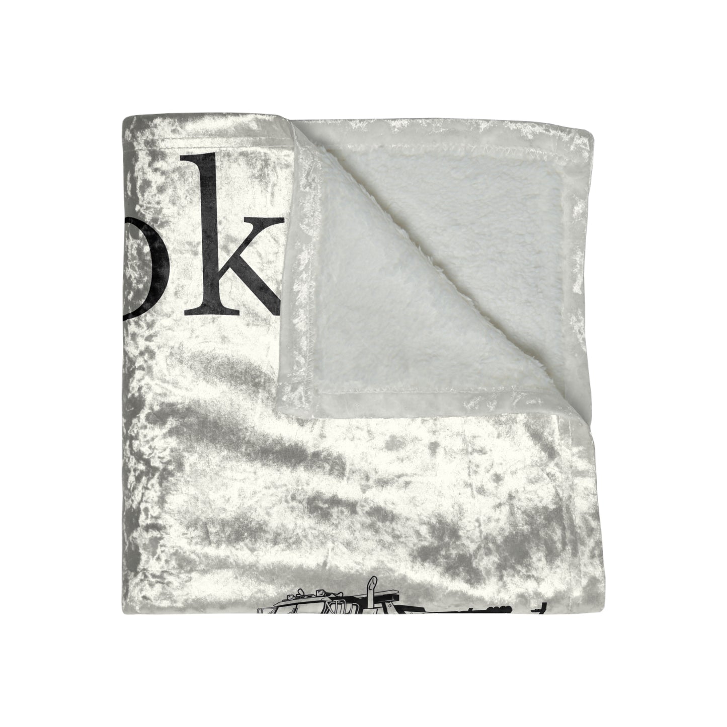 H**ker Express Heavy Tow Truck Crushed Velvet Blanket