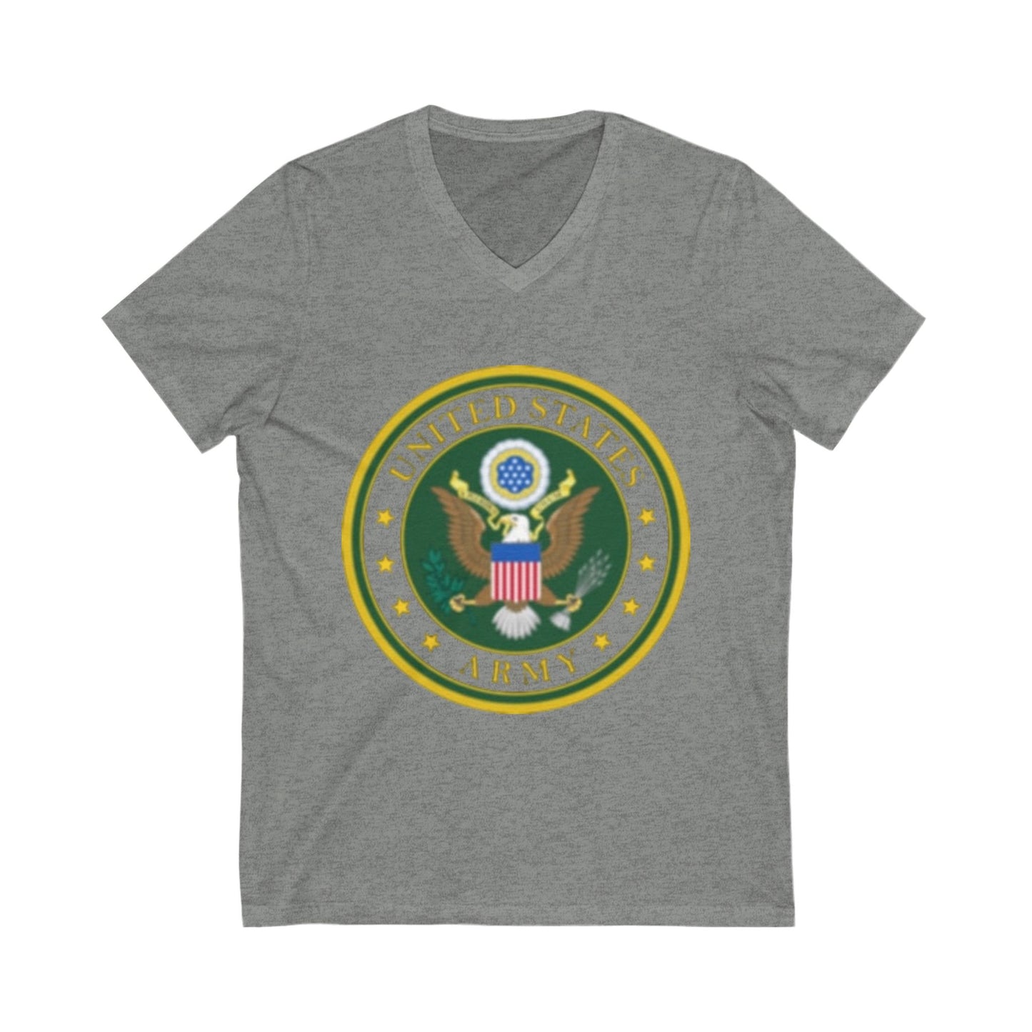 US Army Unisex Short Sleeve V-Neck Tee