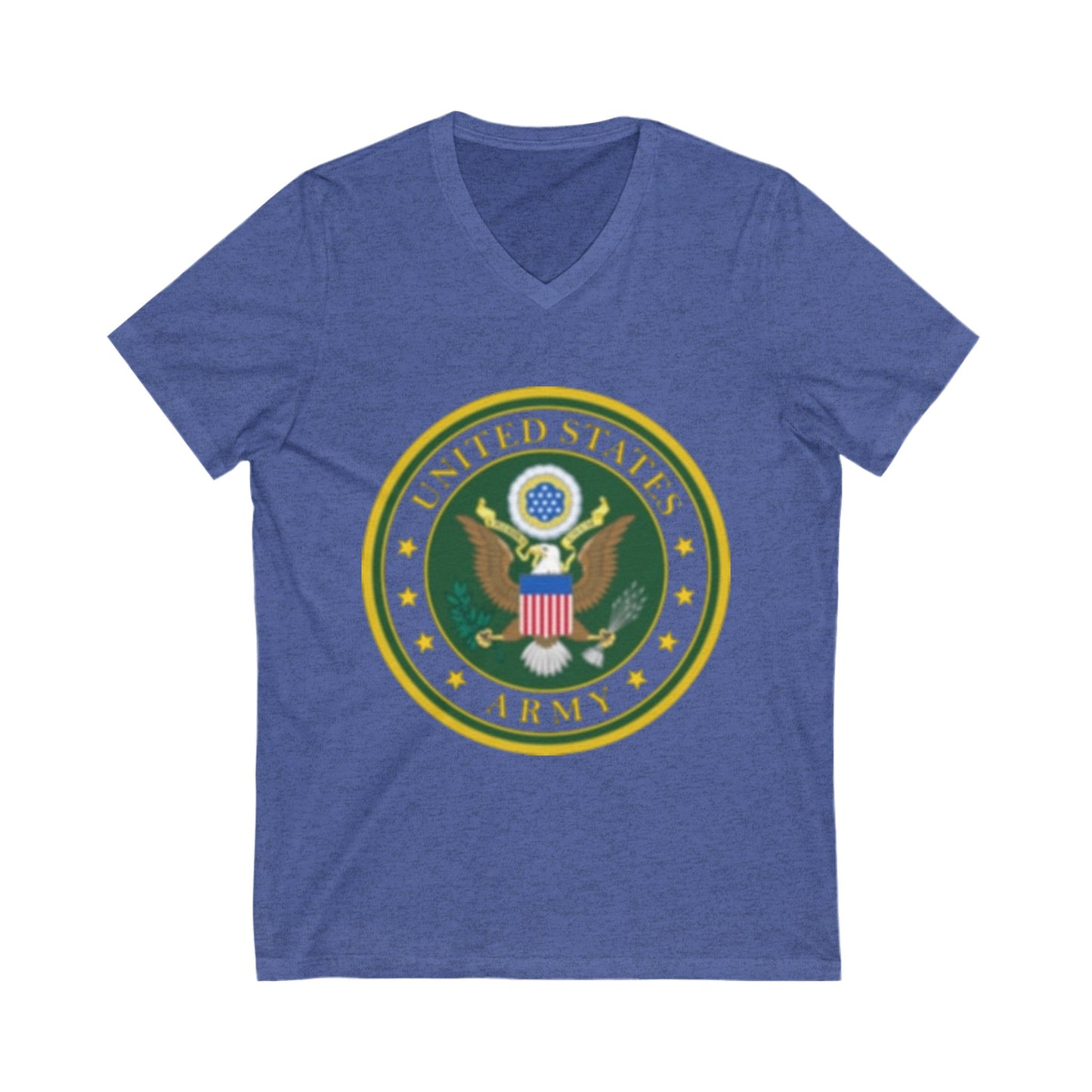 US Army Unisex Short Sleeve V-Neck Tee