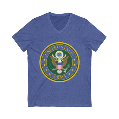 US Army Unisex Short Sleeve V-Neck Tee