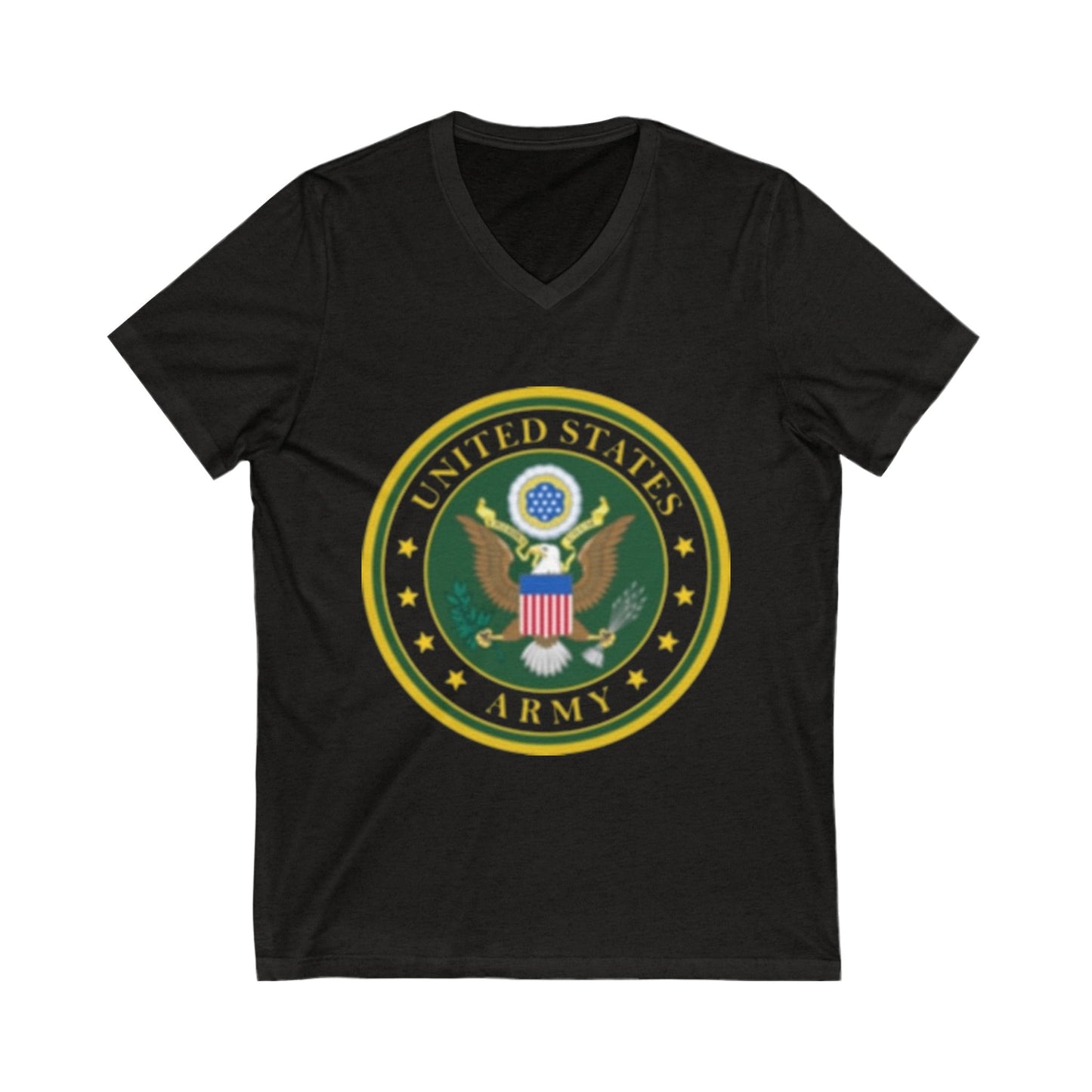 US Army Unisex Short Sleeve V-Neck Tee