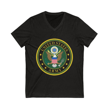 US Army Unisex Short Sleeve V-Neck Tee