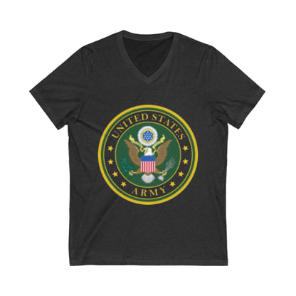 US Army Unisex Short Sleeve V-Neck Tee