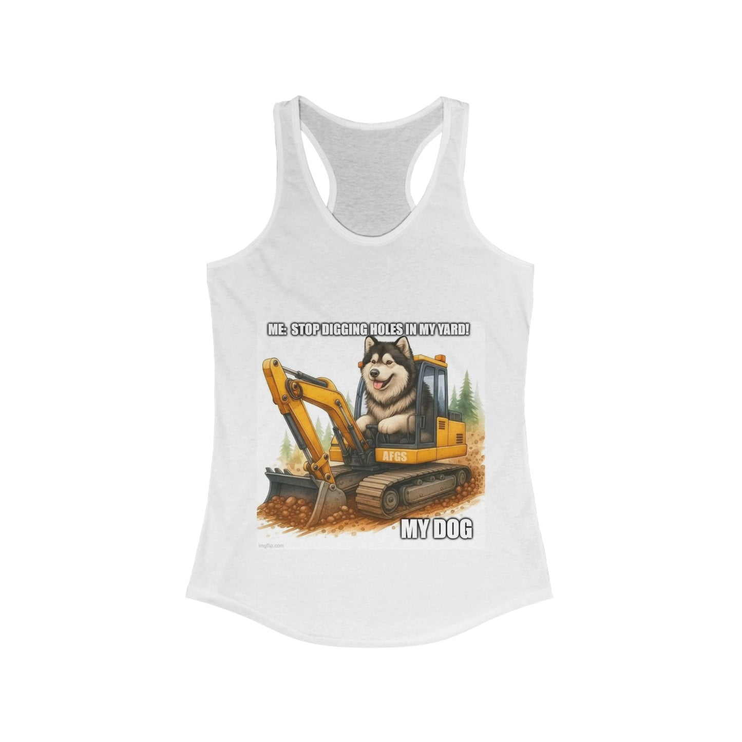 Digmaster Women's Racerback Tank