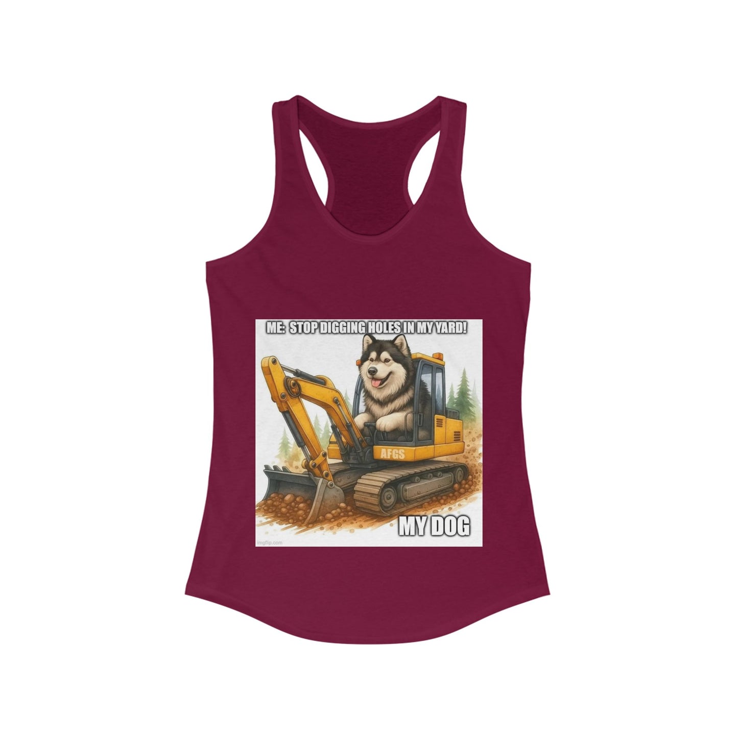 Digmaster Women's Racerback Tank