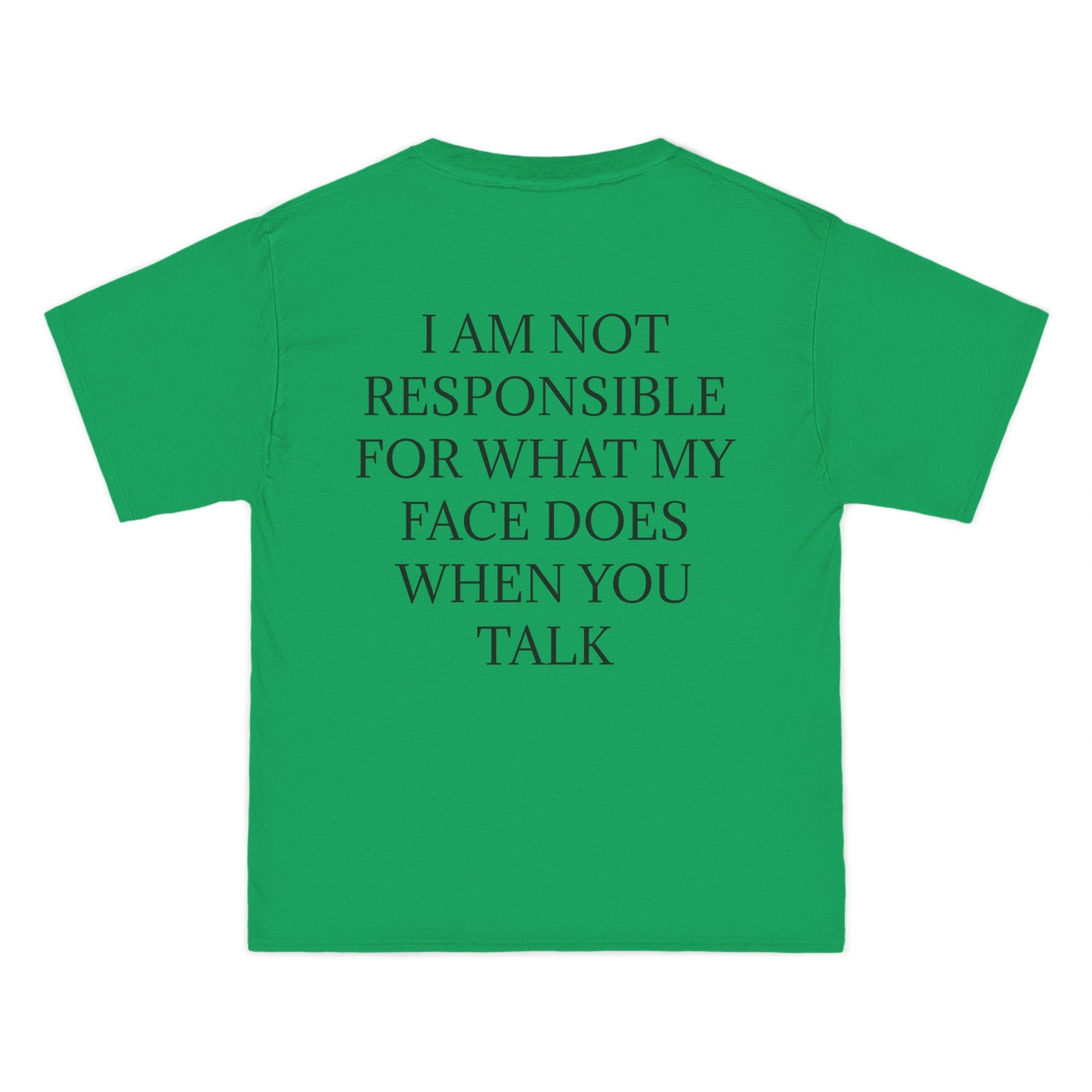 When You Talk Men's Short-Sleeve Crewneck Tee