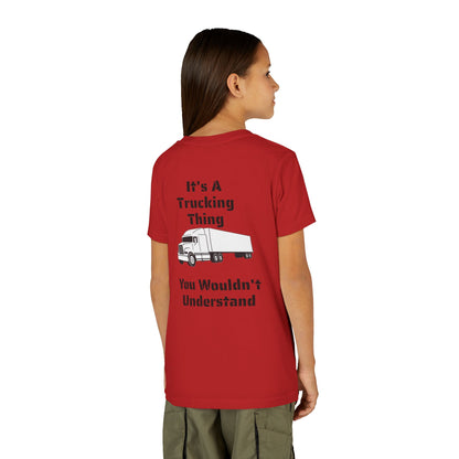 Trucking Thing Youth Unisex Short Sleeve Crewneck Tee