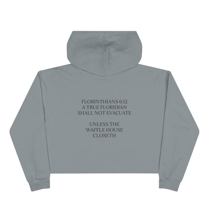 Florinthians 6:12 Women's Crop Hoodie
