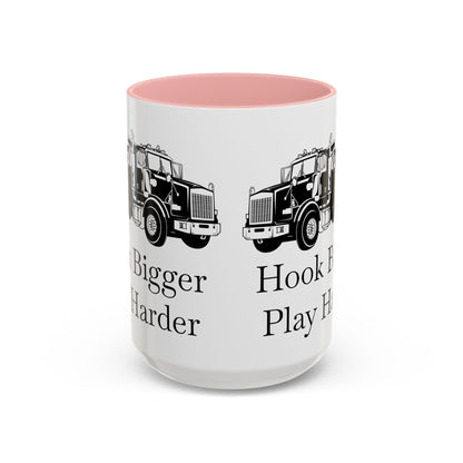 Hook Bigger 2-Tone Coffee Mug