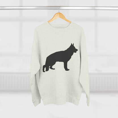 German Shepherd Silhouette Unisex Crewneck Sweatshirt