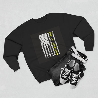 Thin Yellow Line Unisex Crewneck Sweatshirt