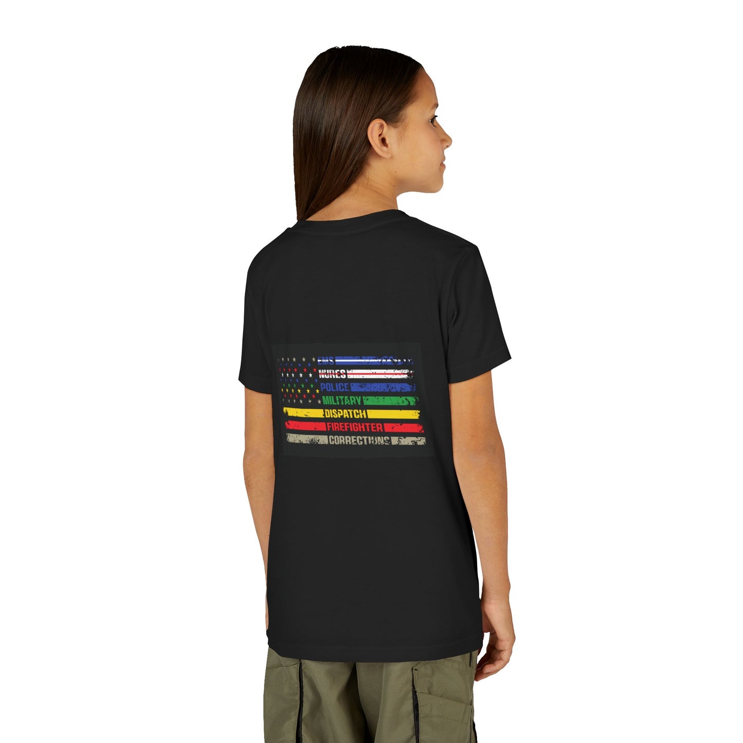 First Responder Youth Unisex Short Sleeve Crewneck Tee