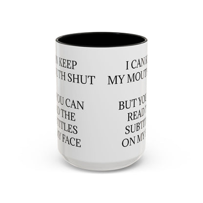 Subtitles 2-Tone Coffee Mug