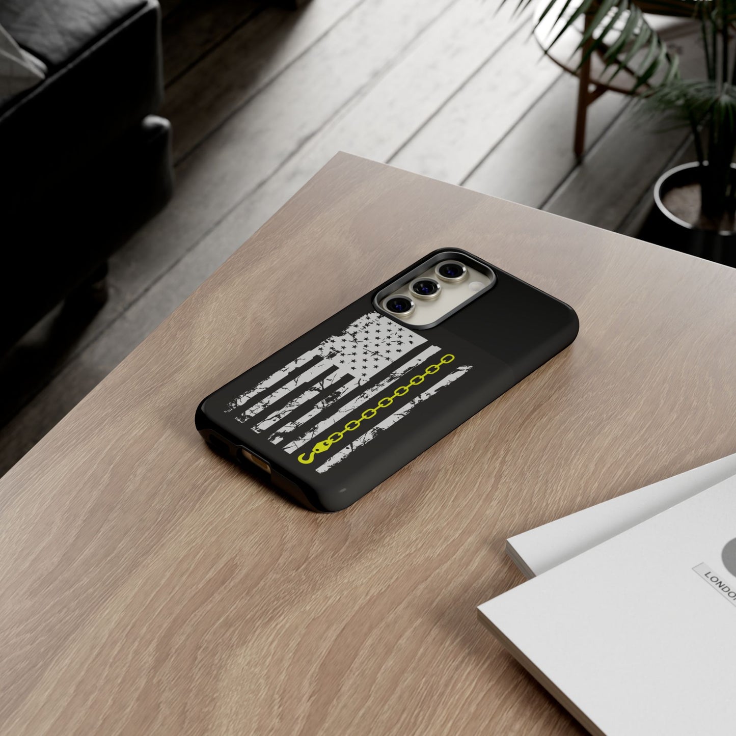 Thin Yellow Line Samsung Case