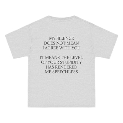 Speechless Men's Short-Sleeve Crewneck Tee