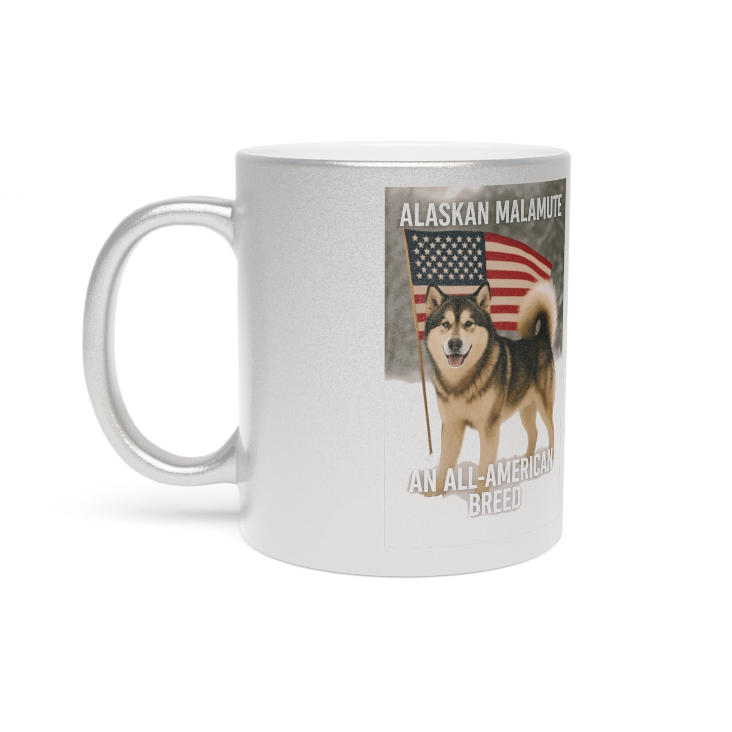 All-American Breed Metallic Coffee Mug
