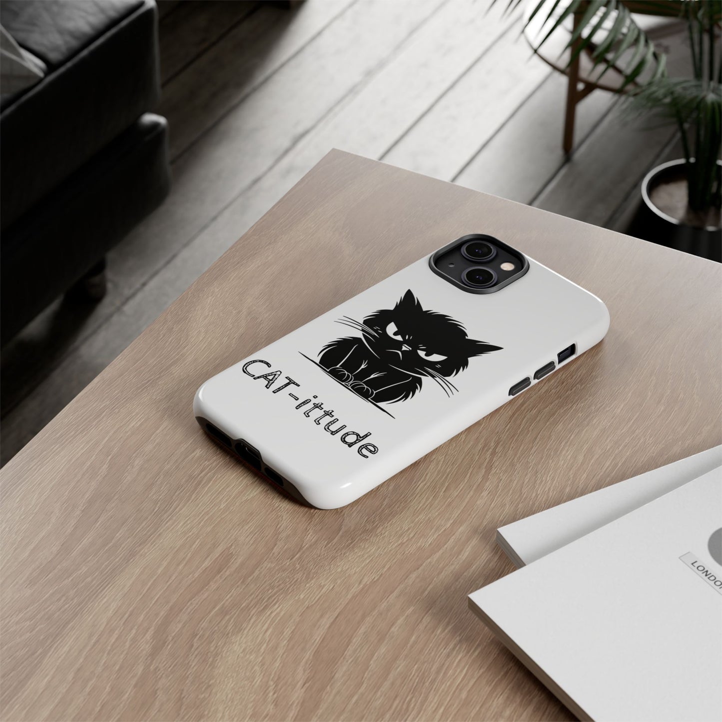 CAT-ittude iPhone Case