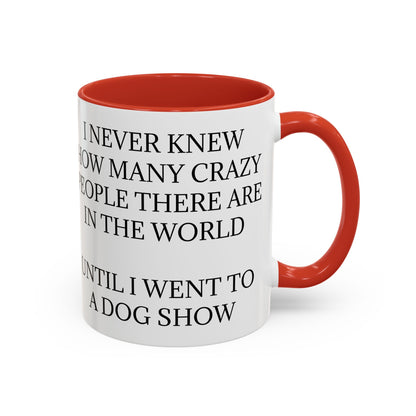 Never Knew 2-Tone Coffee Mug