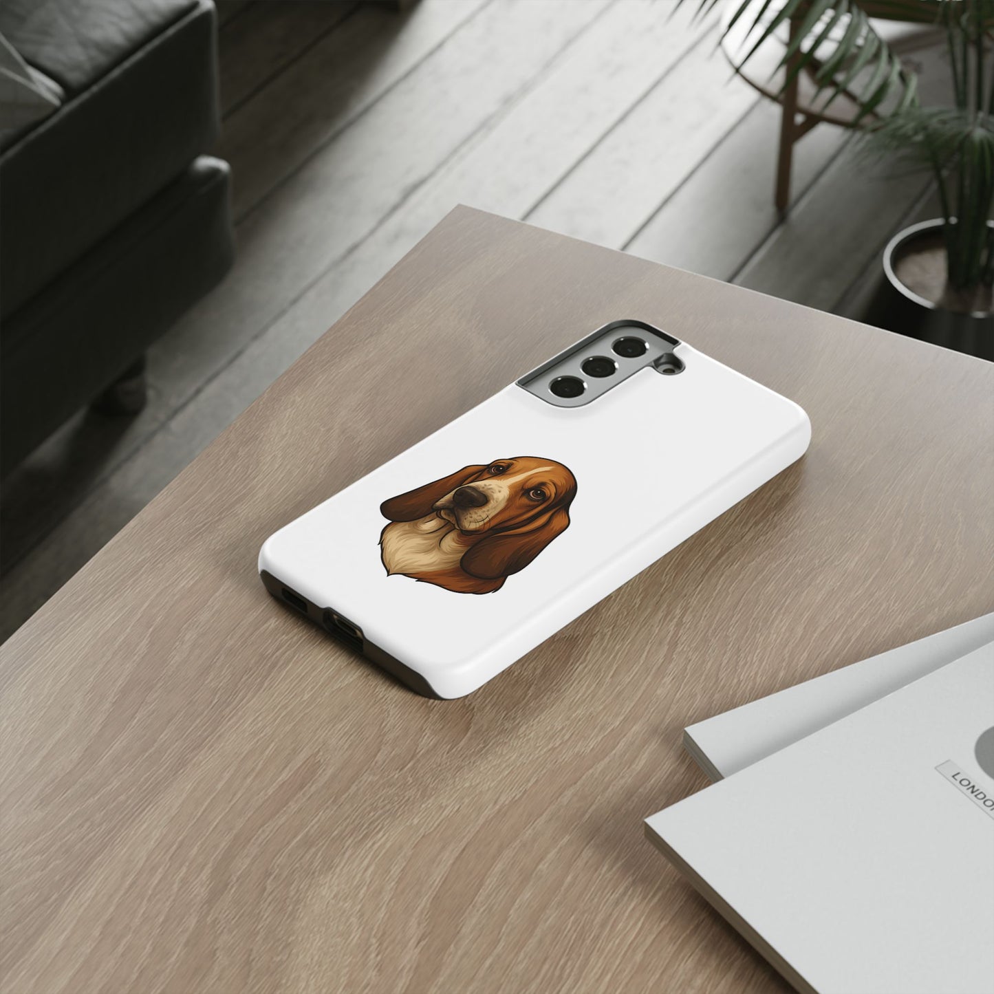 Basset Hound Head Samsung Case