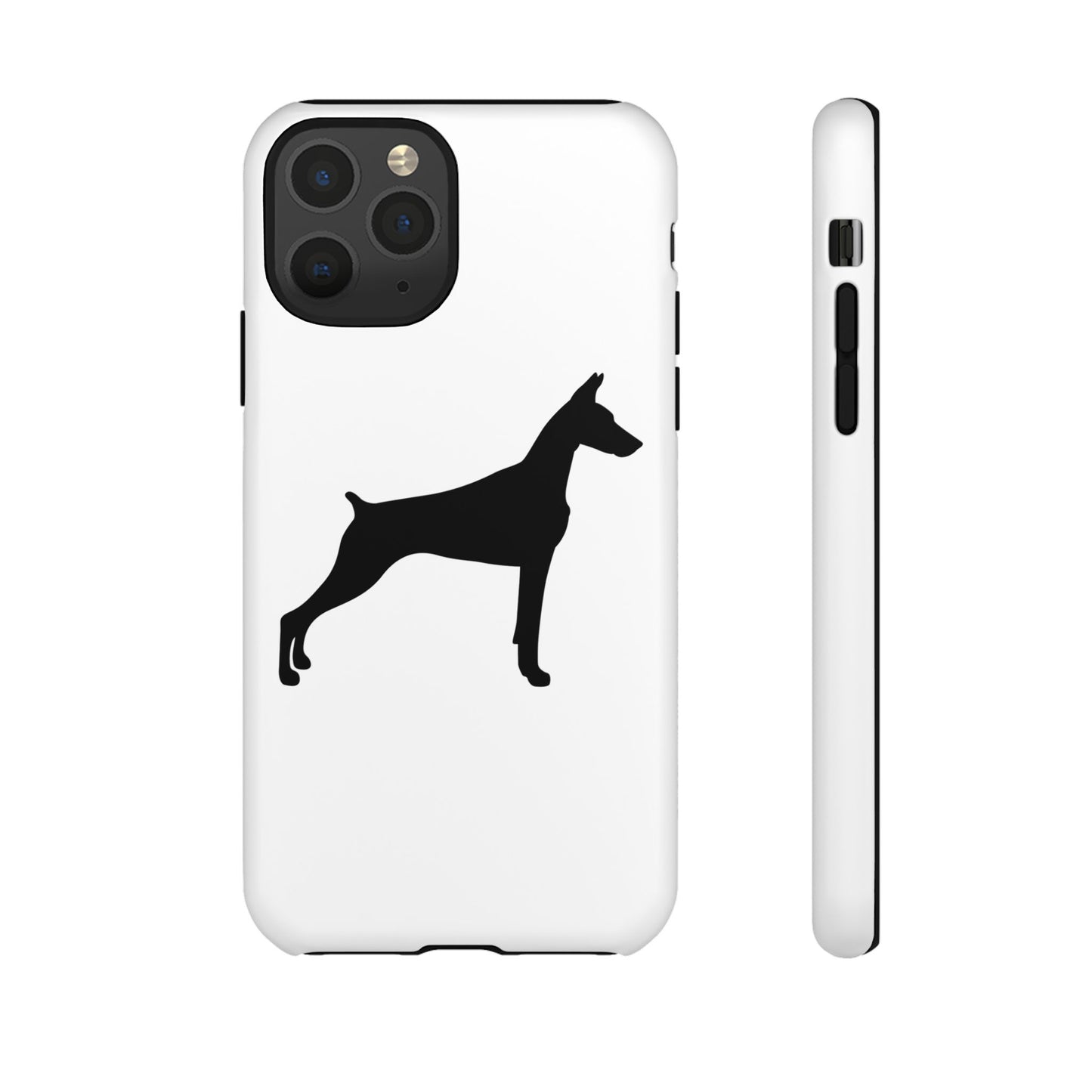 Doberman Silhouette iPhone Case
