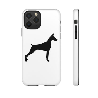 Doberman Silhouette iPhone Case
