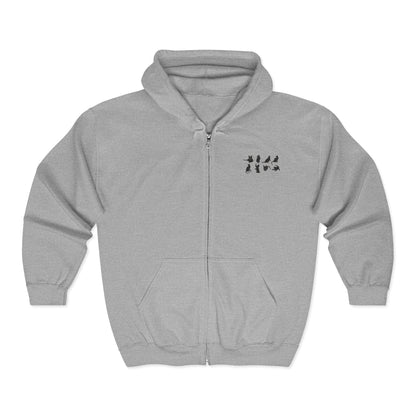 Cats Unisex Full Zip Hoodie