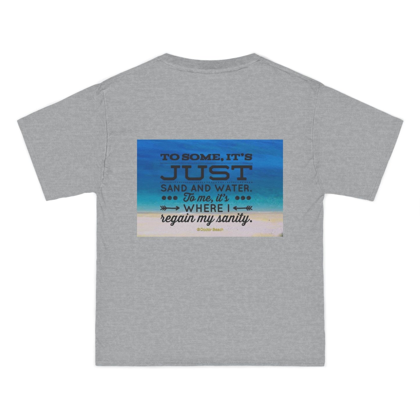 Dr, Beach Men's Short-Sleeve Crewneck Tee
