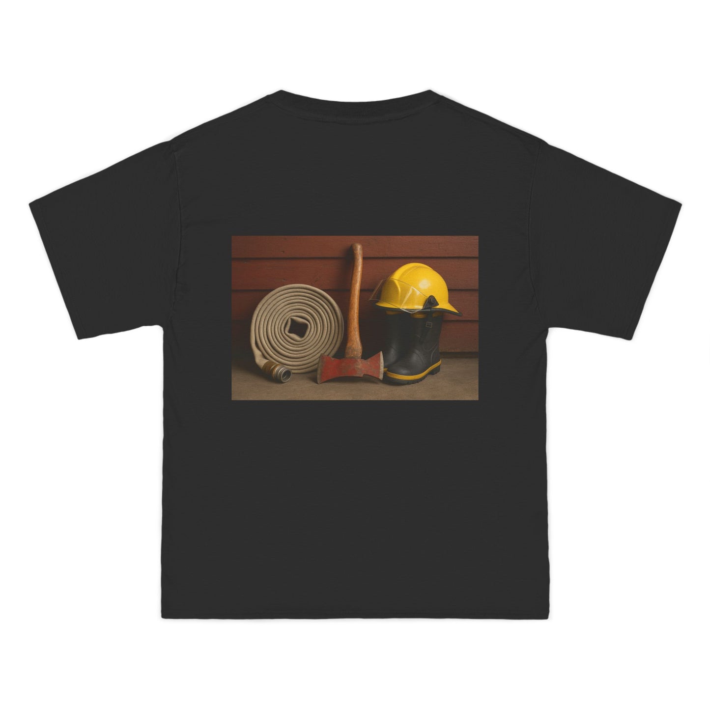 Fire/Rescue Appreciation Men's Short-Sleeve Crewneck Tee