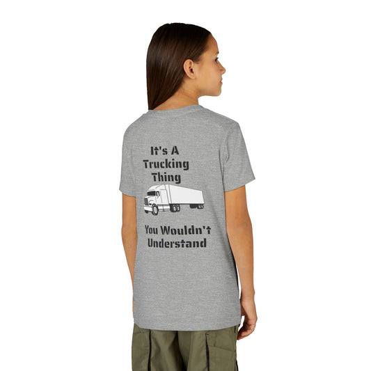 Trucking Thing Youth Unisex Short Sleeve Crewneck Tee