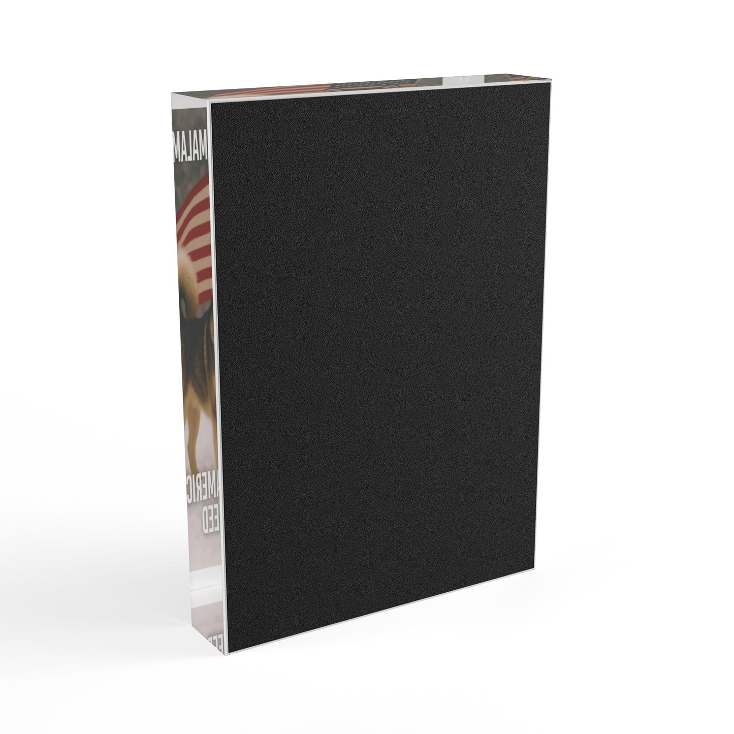 All-American Breed Acrylic Photo Block