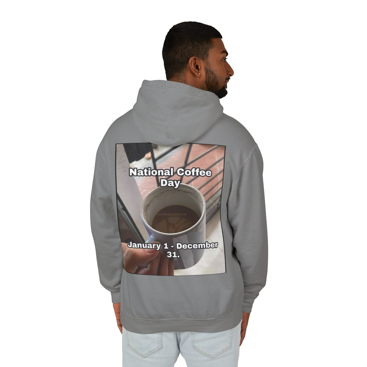 National Coffee Day Unisex Lightweight Hoodie