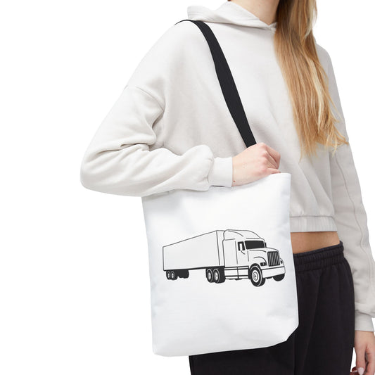 Semi Truck Tote Bag