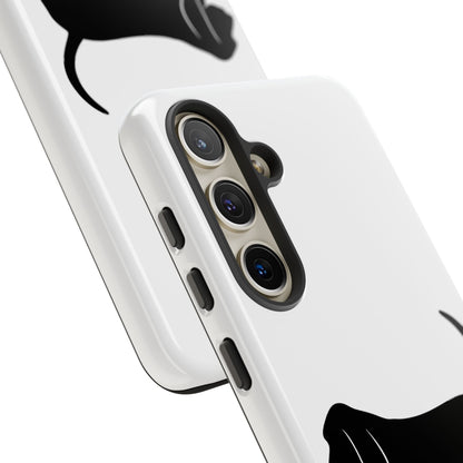 Basset Hound Silhouette Samsung Case