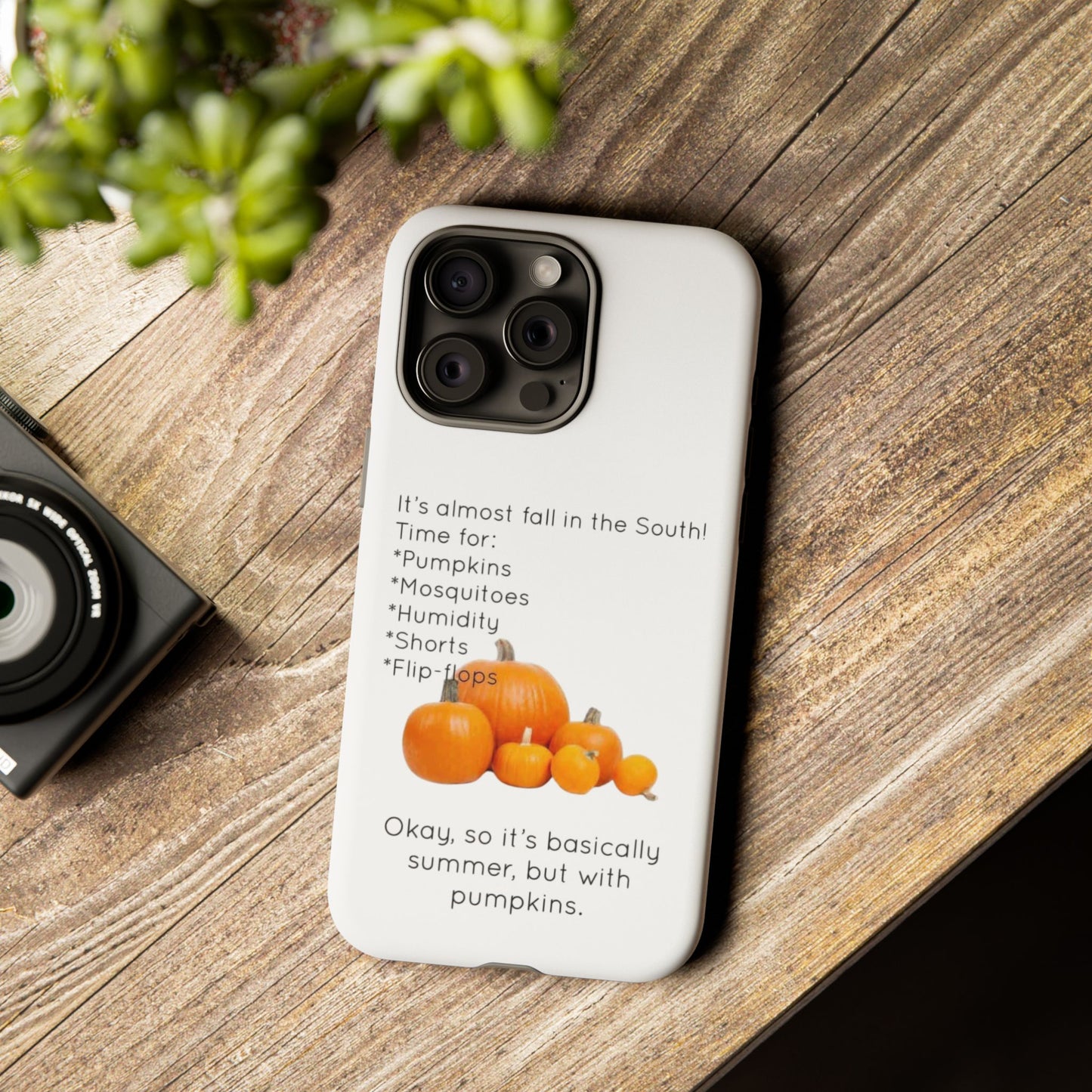 Fall In The South iPhone Case