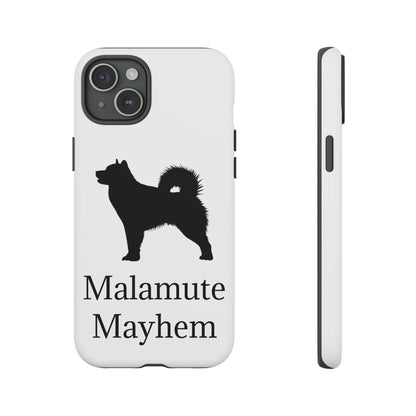 Malamute Mayhem iPhone Case