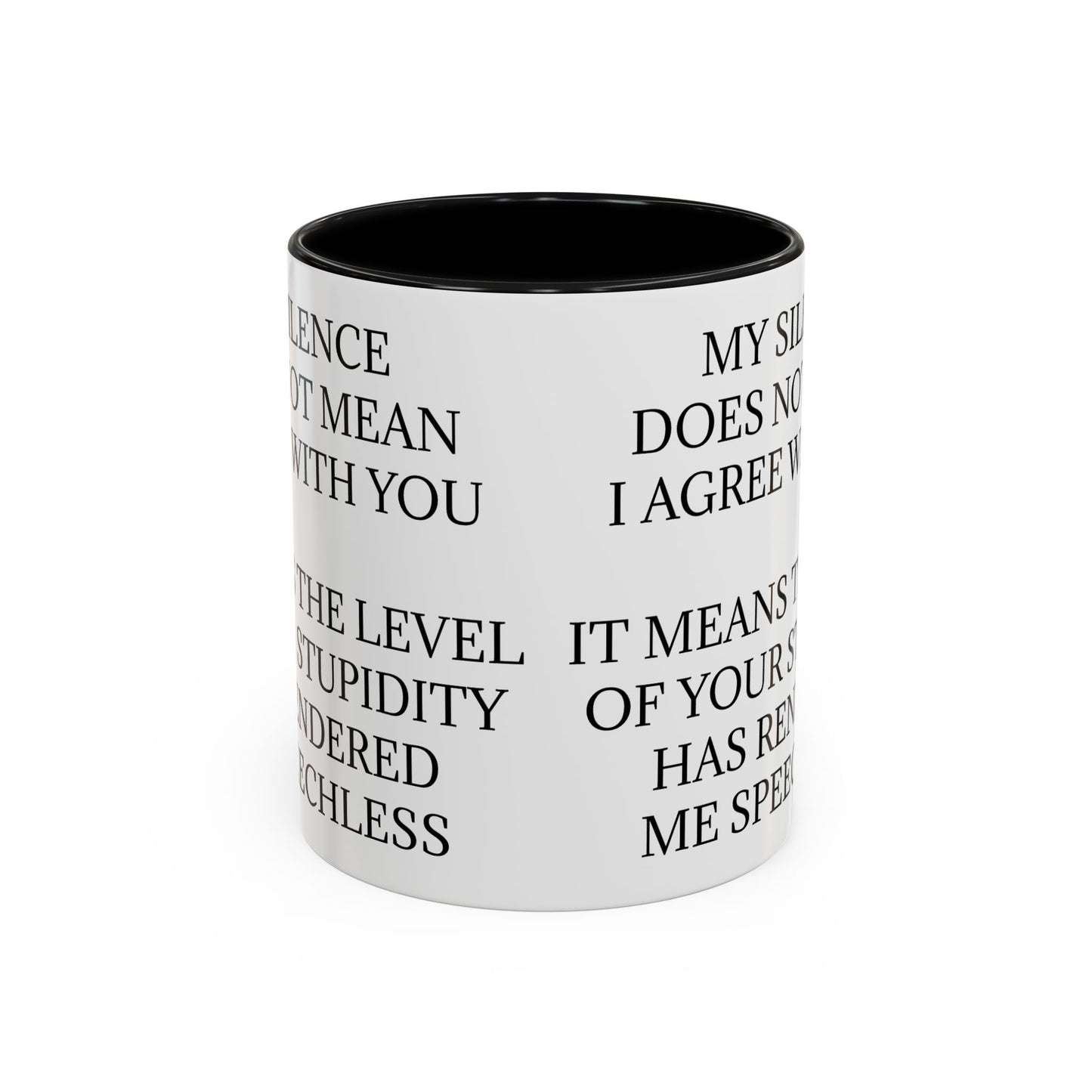 Speechless 2-Tone Coffee Mug
