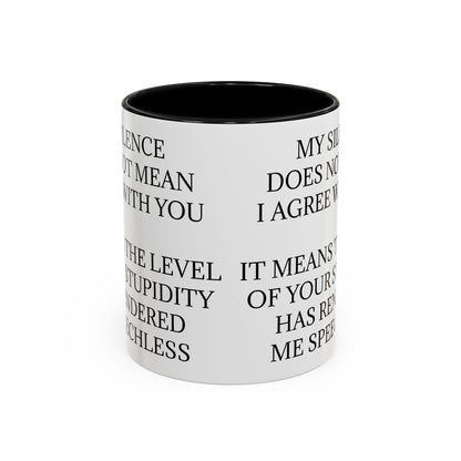 Speechless 2-Tone Coffee Mug
