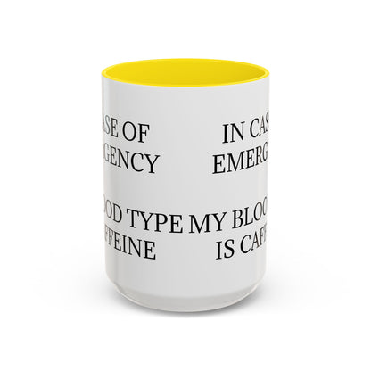 Blood Type 2-Tone Coffee Mug